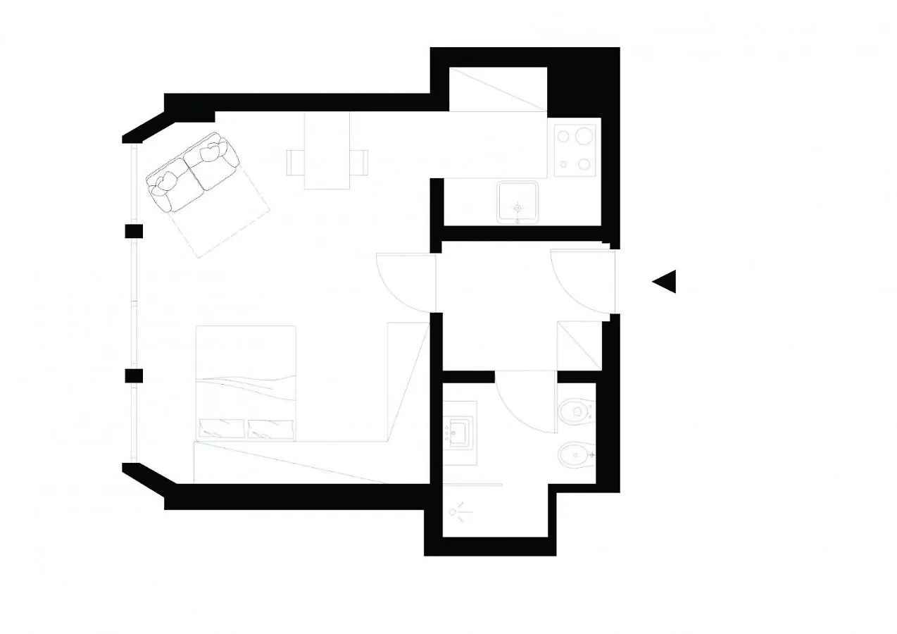 The Best Rent - Monolocale Moderno A Due Passi Dal Duomo Milan 0*,  Italie